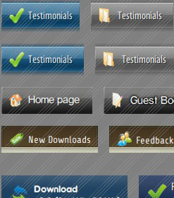 Create Website Flash Buttons Website Subbuttons