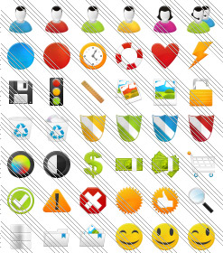 Office Icons Mac Style Rotation Star Button Flash