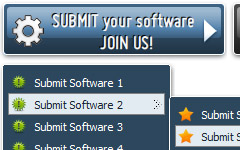 sample style flash button buttons Hover Buttons Front Page