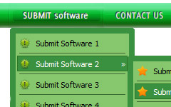 flash menu buttons open page active Windows XP Start Menu Pictures
