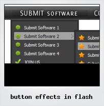 Button Effects In Flash