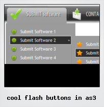 Cool Flash Buttons In As3