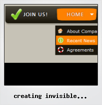 Creating Invisible Buttons Hover