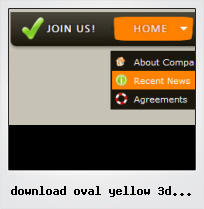 Download Oval Yellow 3d Flash Buttons