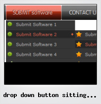 Drop Down Button Sitting Behind Flash