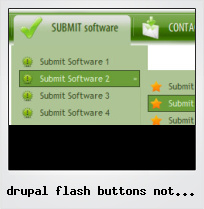 Drupal Flash Buttons Not Working