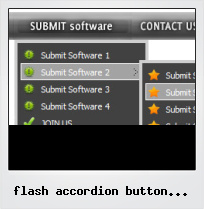 Flash Accordion Button Horizontal
