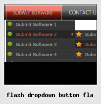 Flash Dropdown Button Fla