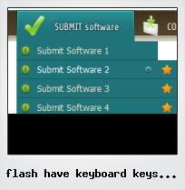 Flash Have Keyboard Keys Activate Buttons