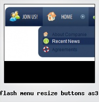 Flash Menu Resize Buttons As3 Flash Menu Resize Buttons As3