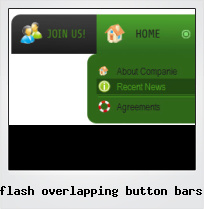 Flash Overlapping Button Bars
