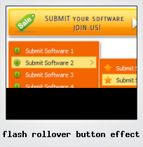 Flash Rollover Button Effect