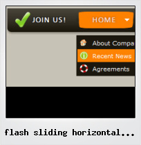 Flash Sliding Horizontal Button Scripts Flash Sliding Horizontal Button Scripts