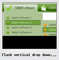 Flash Vertical Drop Down Button Fla
