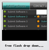 Free Flash Drop Down Button Actionscript