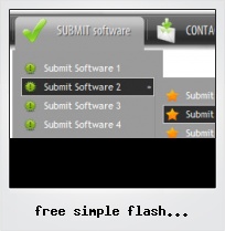 Free Simple Flash Vertical Button Template Free Simple Flash Vertical Button Template