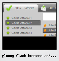 Glossy Flash Buttons As3 Tutorials