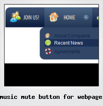 Music Mute Button For Webpage