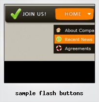 Sample Flash Buttons