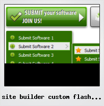Site Builder Custom Flash Button Buttons