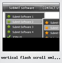 Vertical Flash Scroll Xml Button