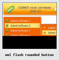 Xml Flash Rounded Button